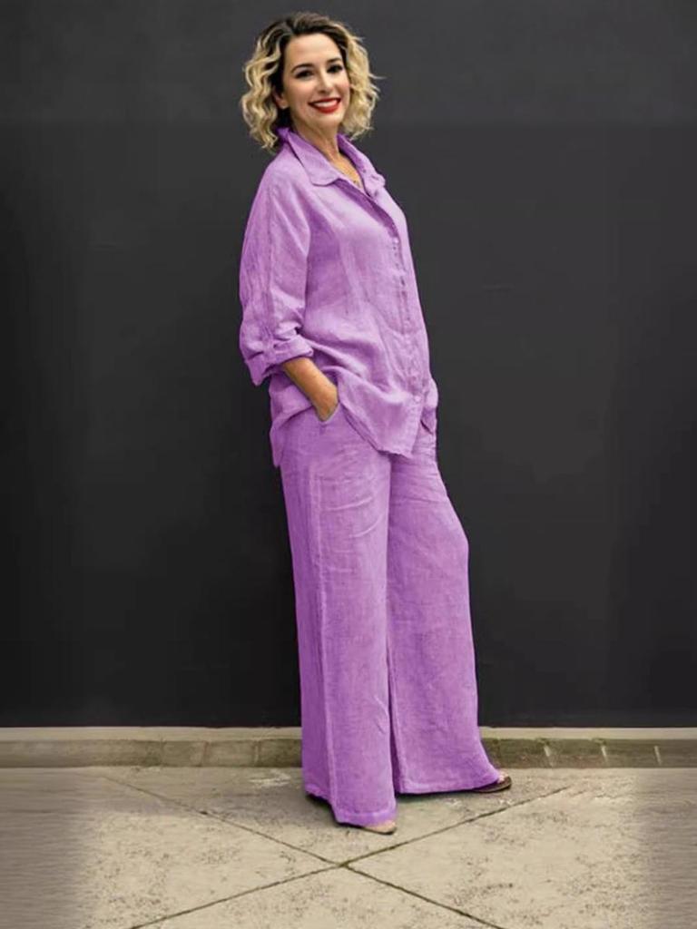 Women's Shirt Set - City Chic for Women, Commute & Everyday Wear