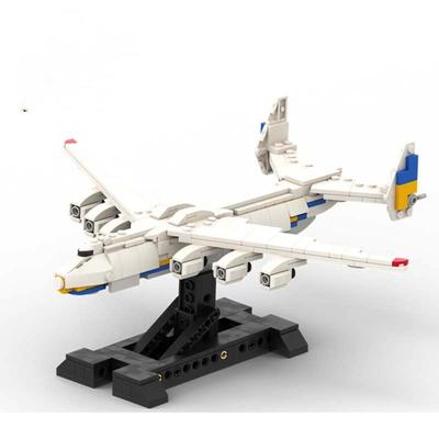 Antonov An-225 Samolot Transportowy Klocki Model Samolotu Wojskowego Zestaw do Montażu Kompatybilny