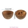 Bird Nest Parrot Coconut Shell Nest House Bird Cage Hanging Bed Small Birdcage Toy Sleep Bed  for Budgies Cockatiel
