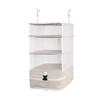 TabiTra Closet Hanging Storage Inner Bag Clothes Rack Storage Travel Business Trip Closet Storage