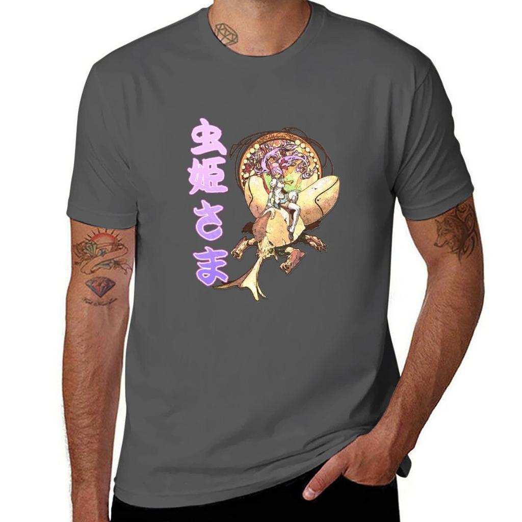 Mushihimesama TShirt Urban Casual Loose Fit Tee TShirt
