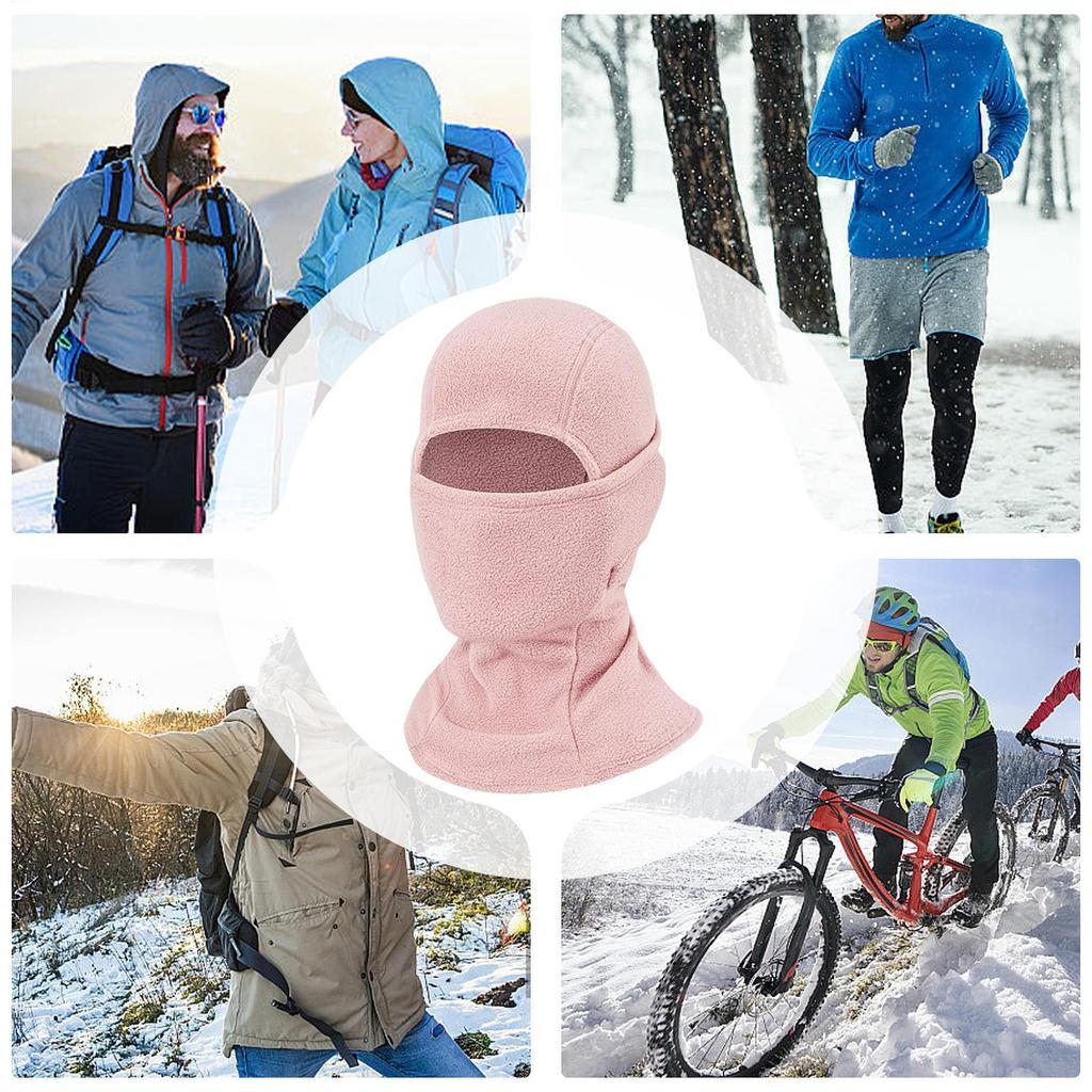 Skimaske, Nackenwärmer, Kapuze, Kälteschutz, Motorrad-, Fahrrad- und Snowboardbekleidung, Nackenwärmer für Arbeit, Wandern, Pendeln, Reiten