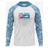 Mens UPF 50 Quick-Dry Fishing Shirt With Hood Lightweight Breathable Long Sleeve Summer Outdoor Angling