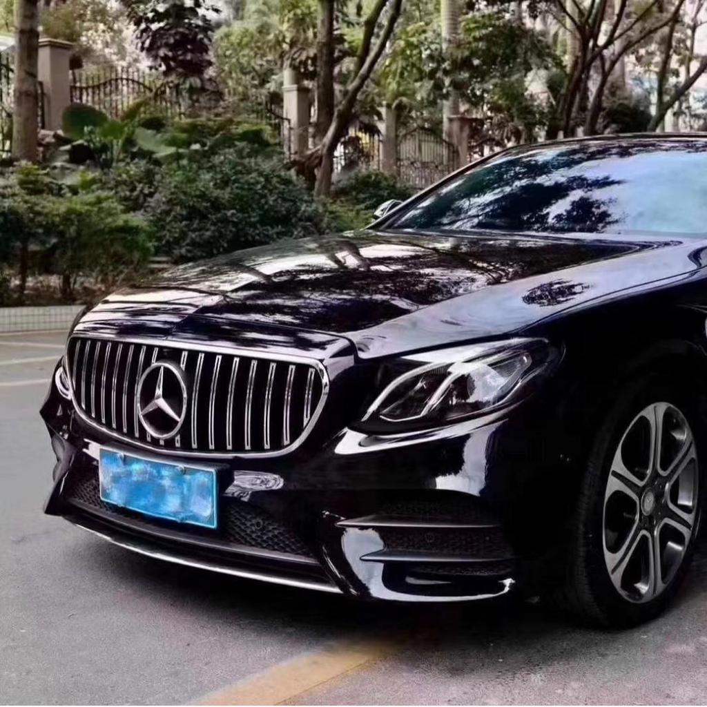 Mercedes-Benz E-Class W213 Pre-facelift AMG Style GT Vertical Bar Front Grille