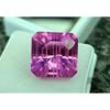 13-14 Ct Natural Pink Sapphire Asscher Cut Beautiful Certified Loose Gemstone