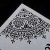 21*29.5 Cm Flower Stencils For Wall Painting Stamp Crafts Diy Scrapbook Album Decorative Embossing Craft Paper Card Template