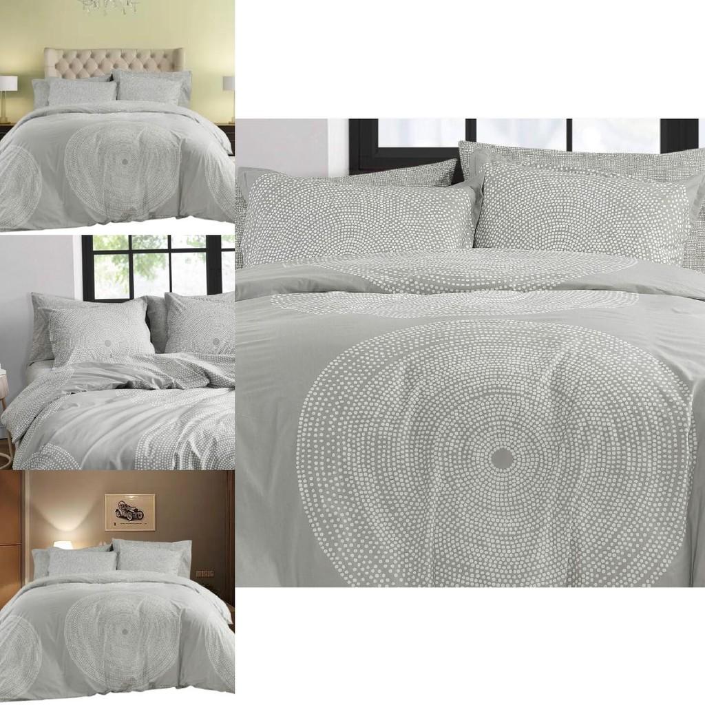 Round Pattern Digital Print 3d Bedding Set Duvet Cover Pillowcase For Bed