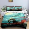 Exquisite Role The Monkey King Printed Bedding Sets Exquisite Set Duvet Cover Bed Comforter Set Bedding Set Luxury Birthday Gift