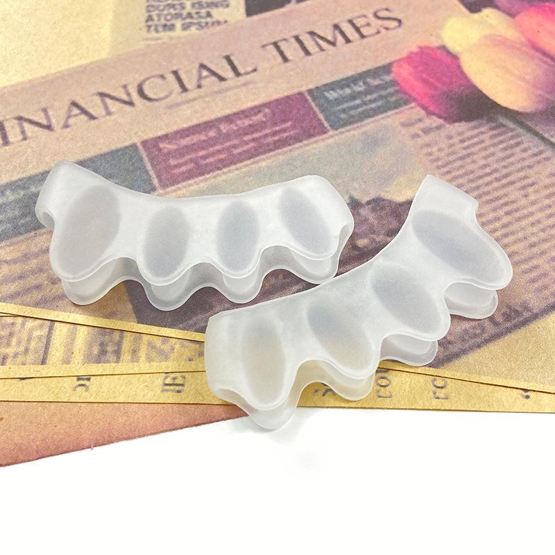 Five-Hole Toe Separator Corrector for Hallux Valgus & Overlapping Toes