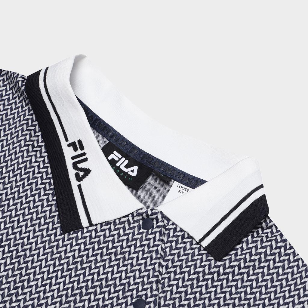 New FILA Polo Shirts Women's Tahoe Blue F11W334111F-DB