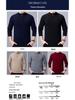 Men's New Arrival Half-Zip Knit Sweater - Thick, Warm, Pure Color for Autumn/Winter
