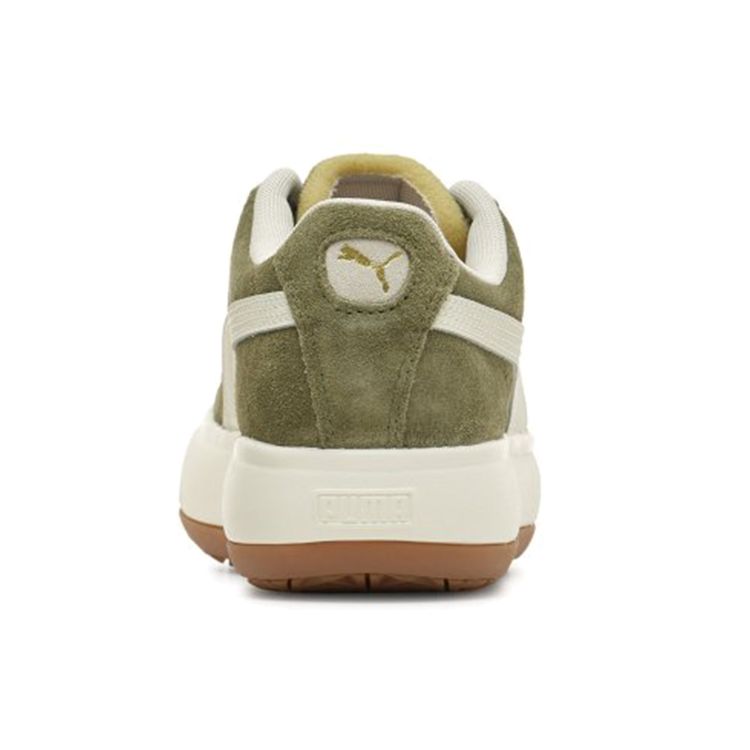 Puma Suede Mayu Up Thick Sole Casual Low Top Sneakers Women sneakers Green 381650-04