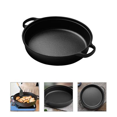 Wok Non Stick Frying Pans Cooking Pot Hanging for Iron Pots Cast Outdoor Saucepan Skillet