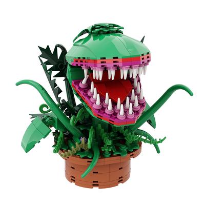 Briques Gobricks Non Toxiques Fleurs Carnivores en Pot Briques de Construction Pour le Film Audrey II - La Petite Boutique des Horreurs Briques Fleurs Jouets Cadeaux
