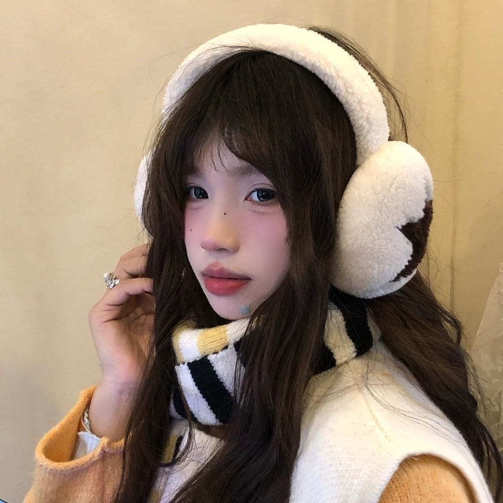 Faux Fur Plush Earmuffs Soft Ear Warmer Fashion Winter Earmuffs for Women Men