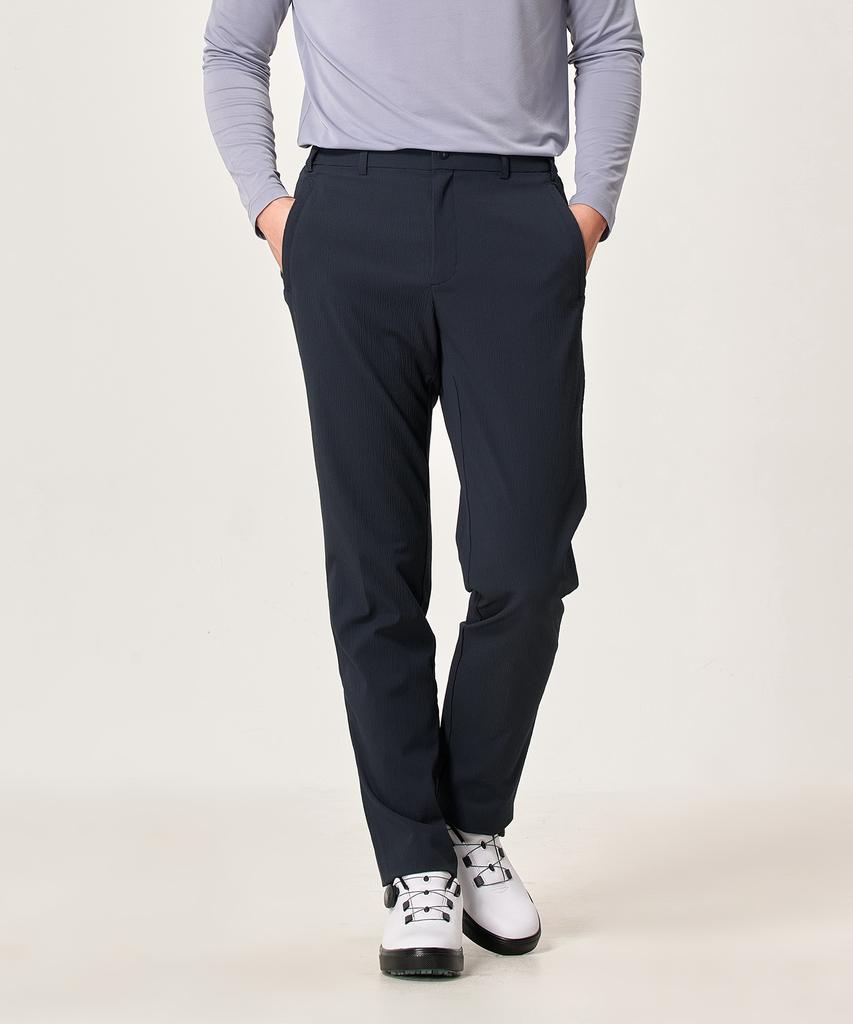 BILTMORE Men'S Golf Seersucker Tapered Elastic Pants