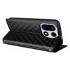 For OnePlus 15 5G Case Wallet Rhombus Imprinted PU Leather Phone Cover