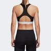 Adidas Sports Training Fitness Bra Women Underwear Black DH4446