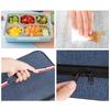 Portable Insulated Lunch Box Bag Large Capacity Flat Tote Bag Food Delivery Cooler Bag For Working Hiking