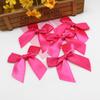 20/50 Stück Band Schleife Bastelschleife Rosa Weiß Blau Floral Geschenkband DIY Weihnachtsfeier Dekoration Strikjes Decoratie Moños Navideños