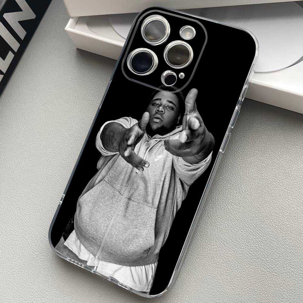 Rod Wave Singer Silicone Phone Case Material For iPhone 17 16 15 11 12 13 14 Pro Max Mini Plus Soft TPU