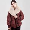 Winter New Big Fur Collar Short Fashion Padded Jacket Loose Thickened Padded Jacket