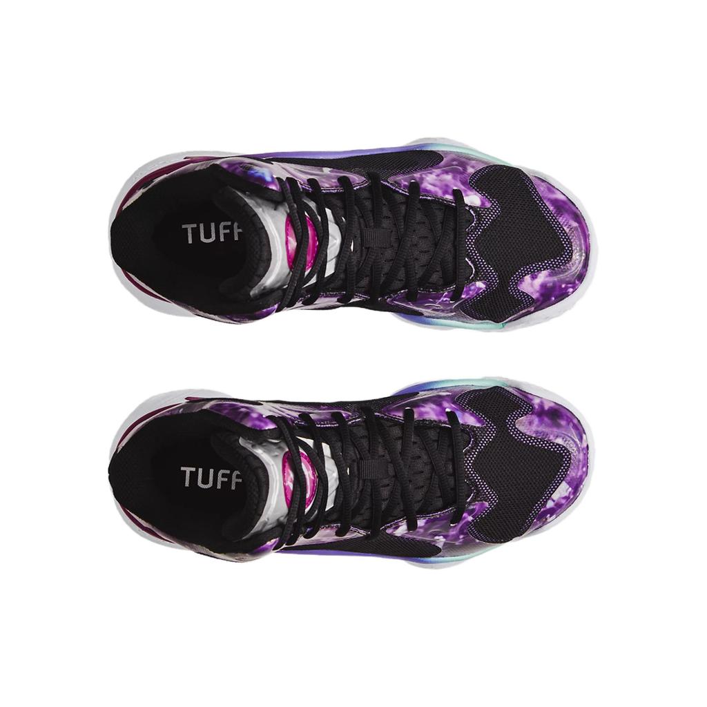 Tuff Crowd X Curry Brand Curry Spawn FloTro Amethyst Unisex Sneakers Purple Mystic-Magenta Neo-Turquoise 3026842-500