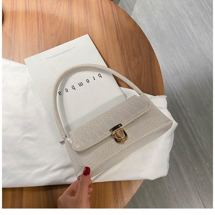 IELGY Women s bags Net red popular new Korean version all-match stone pattern fashion shoulder bag armpit bag