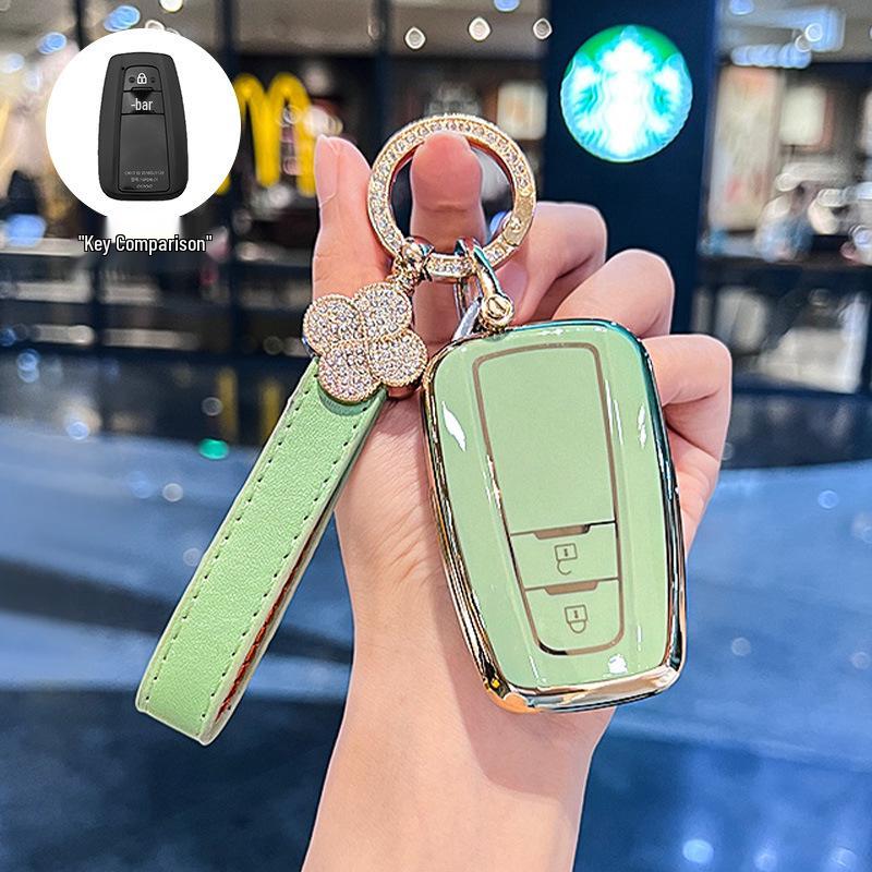 Toyota Key Case for Camry, RAV4, Wildlander, Levin, Crown, Lu Fang - Suitable Keychain Bag for Men and Women.