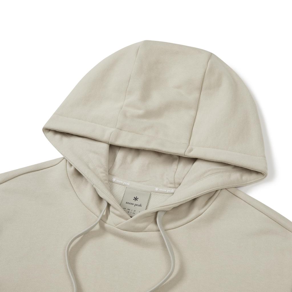 Snow Peak Land Pocket Hood Anorak Parka Hoodie for Men and Light Size M T-Shirt GS-S25FMFHD60 Women, Beige,