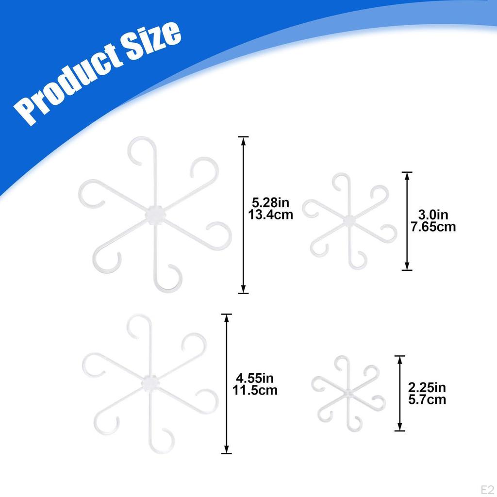 4x Podpěry stonků rostlin Popínavá pokojová rostlina Unikátní zahradní stabilizátor Multifunkční
