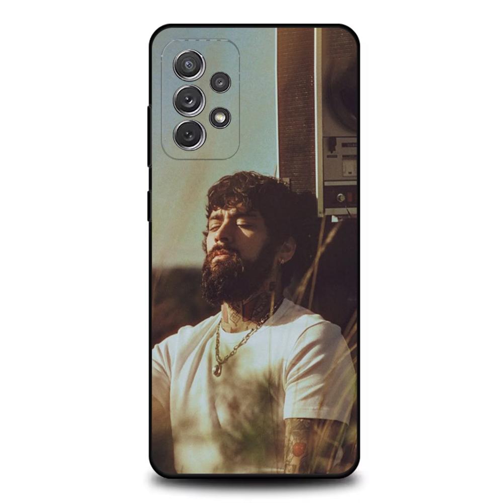 Singer Zayn Malik Phone Case For Samsung S25,S24,S21,S22,S23,S30,Ultra,S20,Plus,Fe,Lite,Note,10,9,5G Black Cover