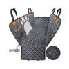 Waterproof Scratch-Resistant Pet Car Trunk Mat for Rear Seat Protection