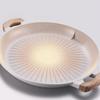 Functional Nonstick Barbecue Tray Efficient Aluminum BBQ Frying Pan Round Grill Tray For Home Kitchens And Outdoor Use