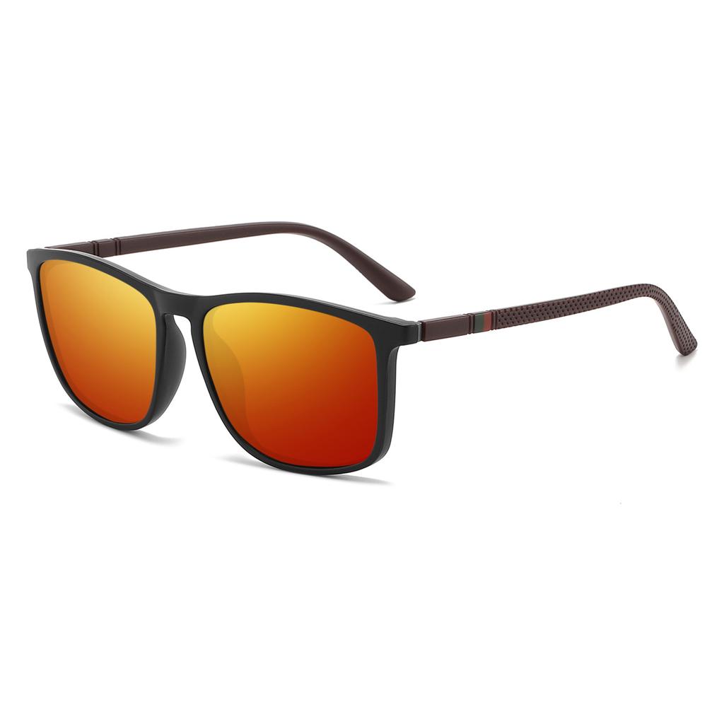 Popular men's and women's polarized sunglasses, retro classic sunglasses, driving glasses, colorful film glasses