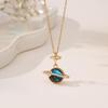 Titanium Steel Non-fading Necklace - European & American Style, Light Luxury, Versatile Korean Fashion, Perfect for Women and Girlfriend Gifts.