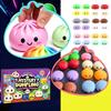 Calendario dell'Avvento Squishy Fidget Mistery Dumpling Squishes Sollievo dallo Stress Scatole a Sorpresa Dumpling Simulazione Pressione Cibo Squishy