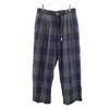 NT5867N Wool Blend Check Outdoor Pants WM Gray Women Used