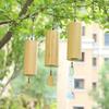 Tuomi Chord Wind Chime Japanese Hand Cranked Wind Chime Retro Bamboo Meditation Sound Healing Bamboo Wind Chime