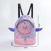 Cute Children's Dry and Wet Separated Swimming Bags Beach Bags Girls' Backpacks Beach Bags Sports Bags and Clothes Storage