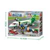 Building Blocks Airplane Assembly Toy Aviation Model Puzzle Fun For Children