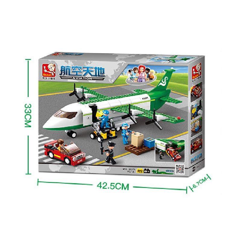 Blocks Airplane Building Assembly Toy Aviation Model Puzzle Fun Children For