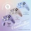 Allone PC Controller Sanrio Characters Cinnamoroll 16 X 4 X 11 Cm PC Game with Silicone Grip Rapid Fire Function Wired Only Sanrio Blue ALG-PCCSCN