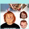 Childs Play Horror Movie Prop Latex Mask For Halloween Costume And Horror Fans