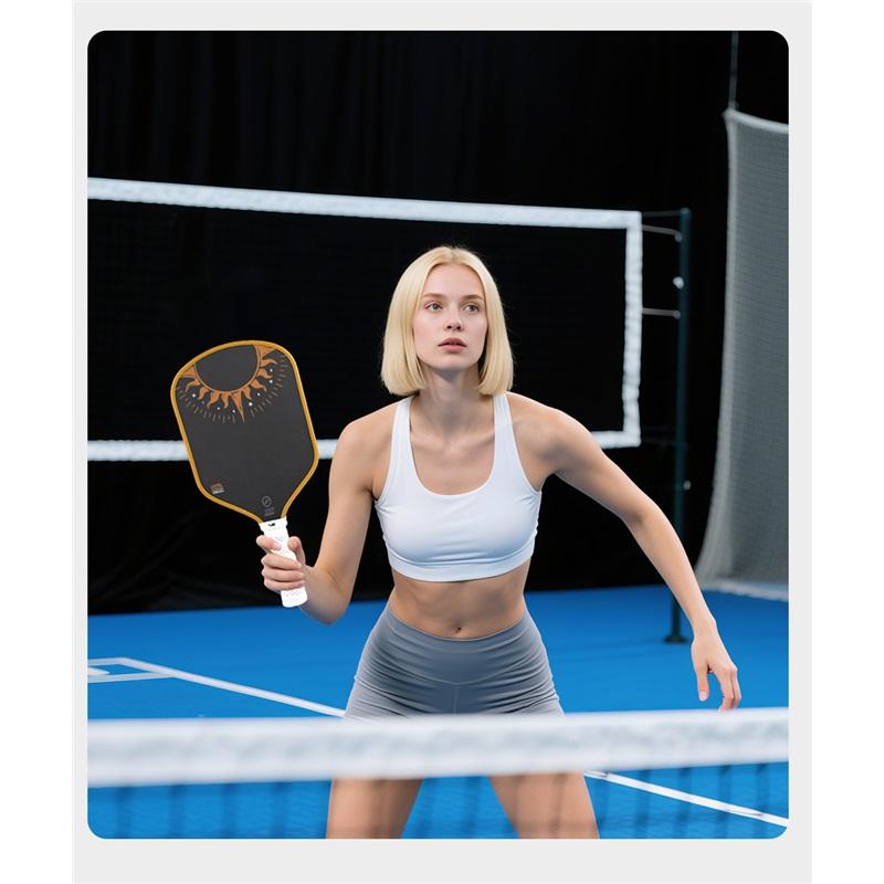 VISPINVO Toray T700 Carbon Pickleball Paddle Thick Honeycomb Core Professional Tournament Racket
