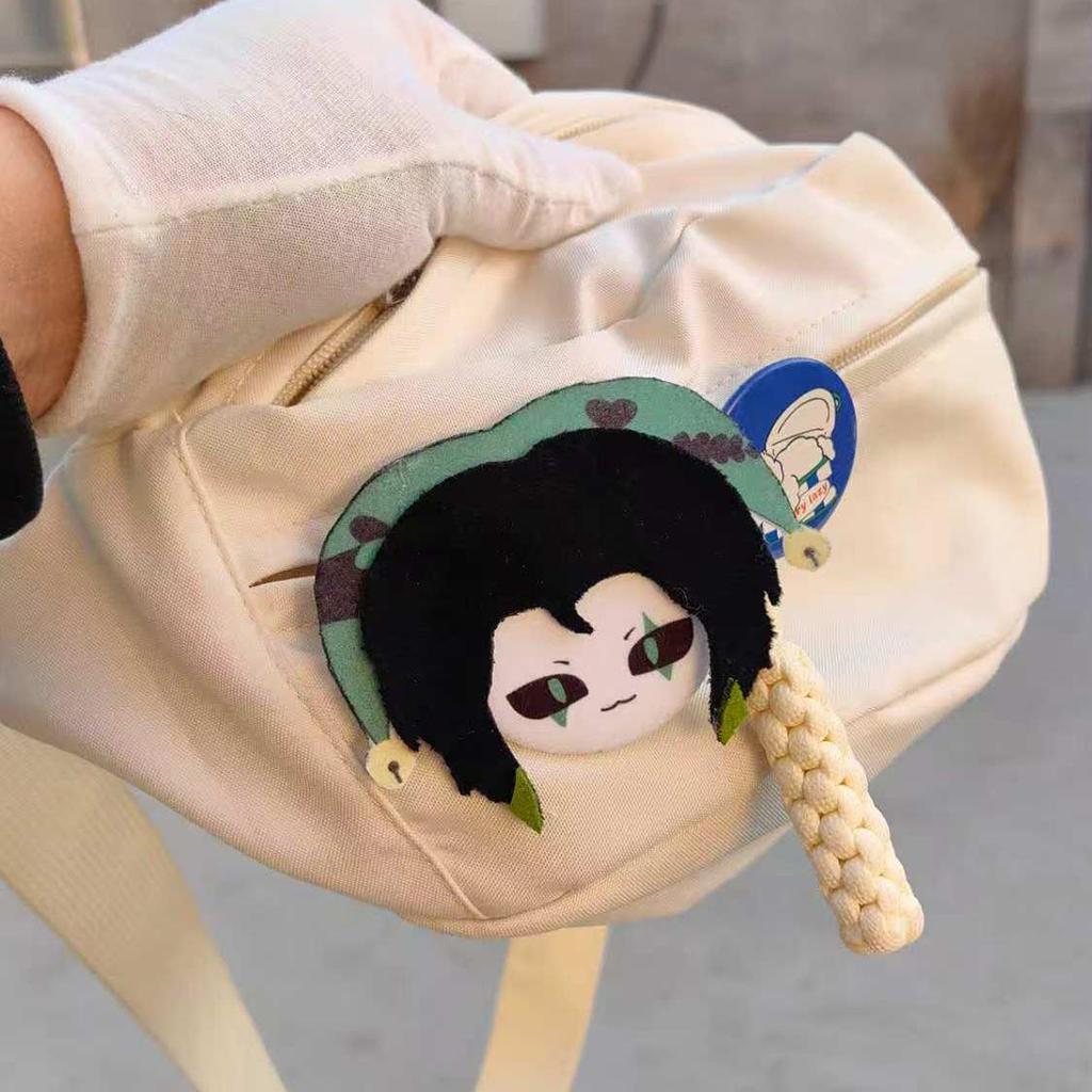 Anime Plush Badge Soft Material Handcrafted Character Design Decorative Brooch Pin Suitable for Bags Jackets and Accessories