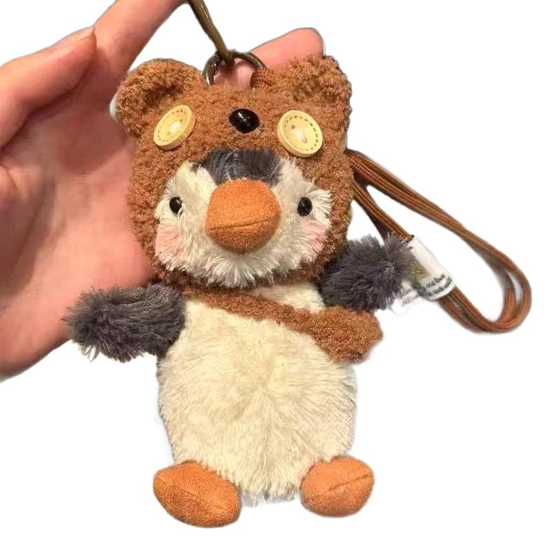 

Kawaii Пингвин плюшевый брелок милый мультфильм кукла брелок сумка кулон рюкзак подвесное украшение детские подарки на день рождения