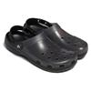 Crocs Unisex Klasyczne Przezroczyste Klapki Czarno-Szare Antypoślizgowe Odporne na Ścieranie Klapki 206908-001