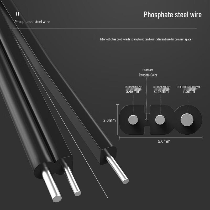 Rongweisi SC Connector Outdoor Fiber Optic Cable