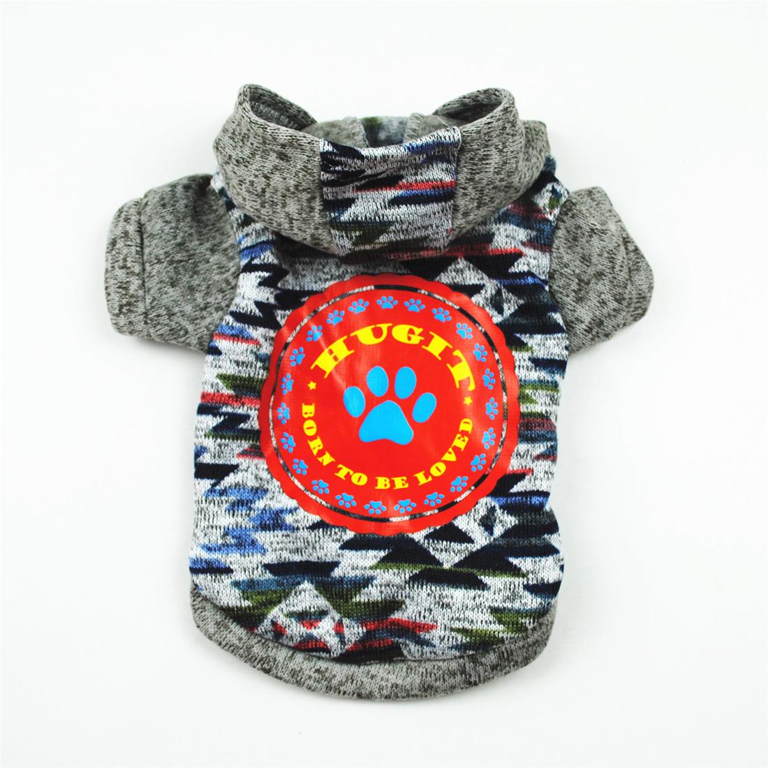 

Осенне-зимний теплый шерстяной флисовый свитер для собак, кот, плюшевый мишка, медведь XS